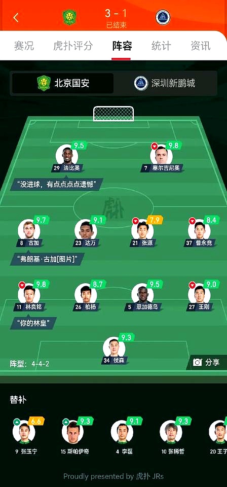 国安豪取三分，积分榜上逐渐升高，冲击前列的简单介绍