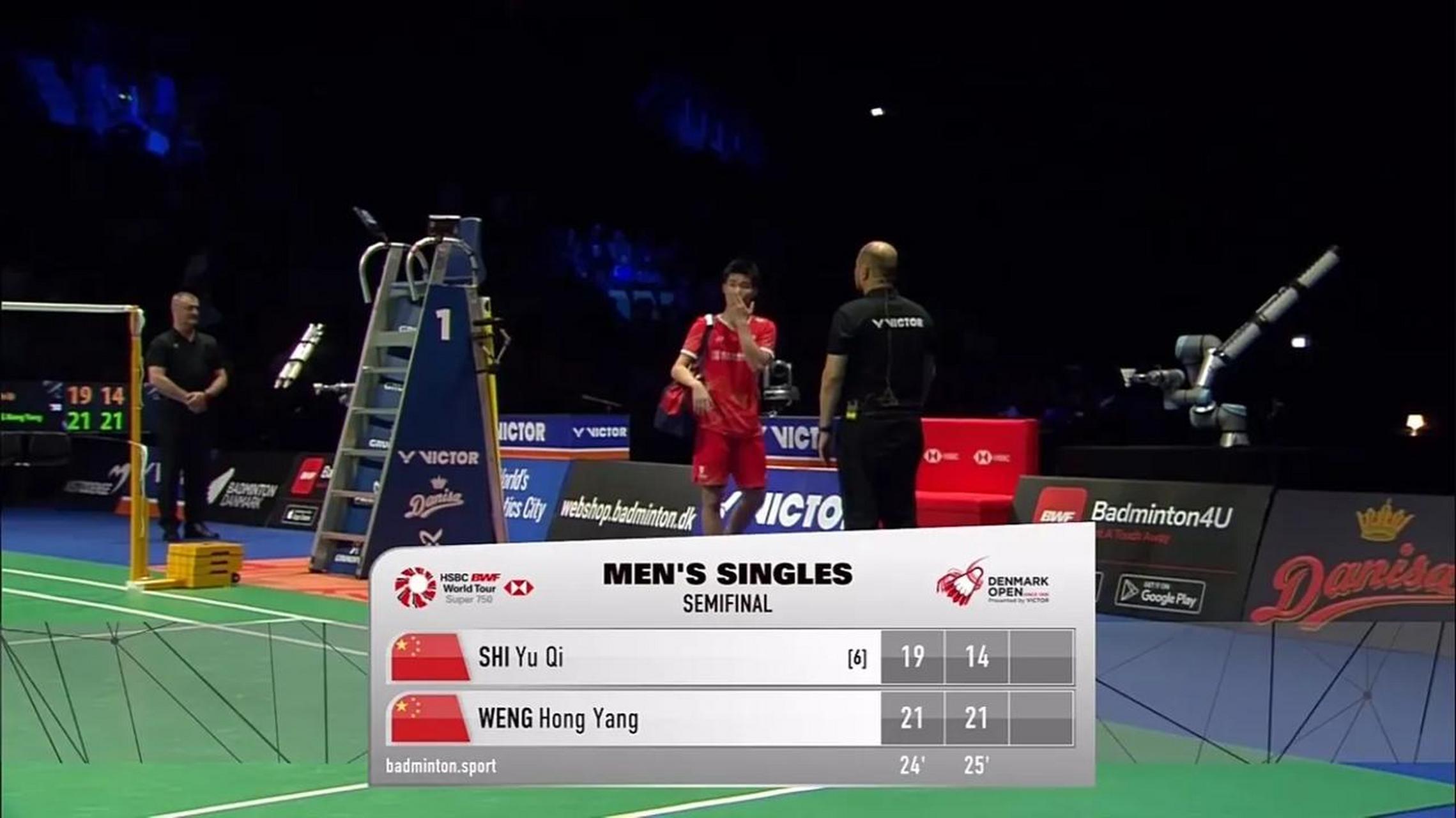 中国队碾压丹麦队,石宇奇带队取胜 中国队碾压丹麦队,石宇奇带队取胜