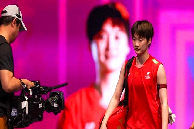 法国队碾压丹麦队,陈雨菲惊艳四座 法国队碾压丹麦队,陈雨菲惊艳四座